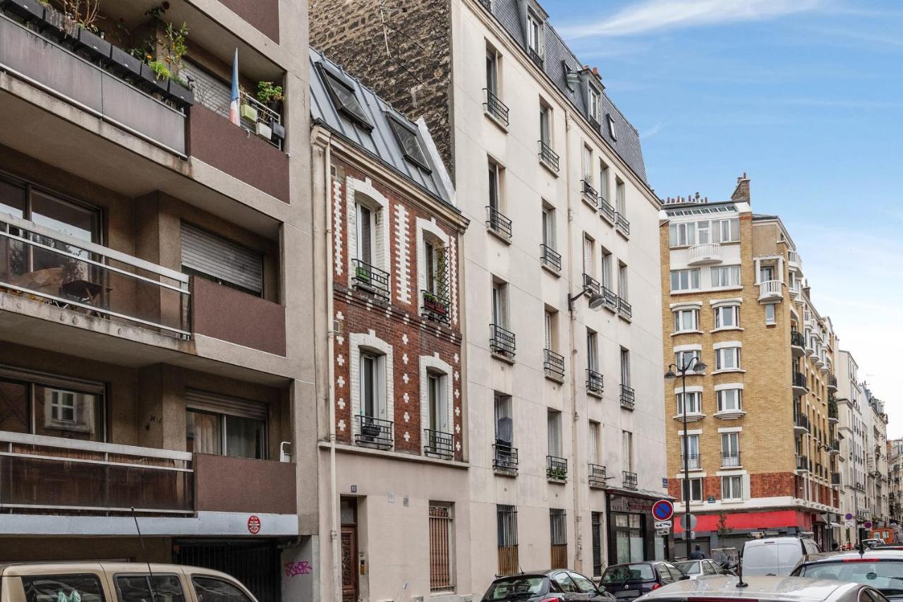 Charming Industrial-Style Studio Just Nearby Montmartre In Paris - Welkeys Appartement Buitenkant foto